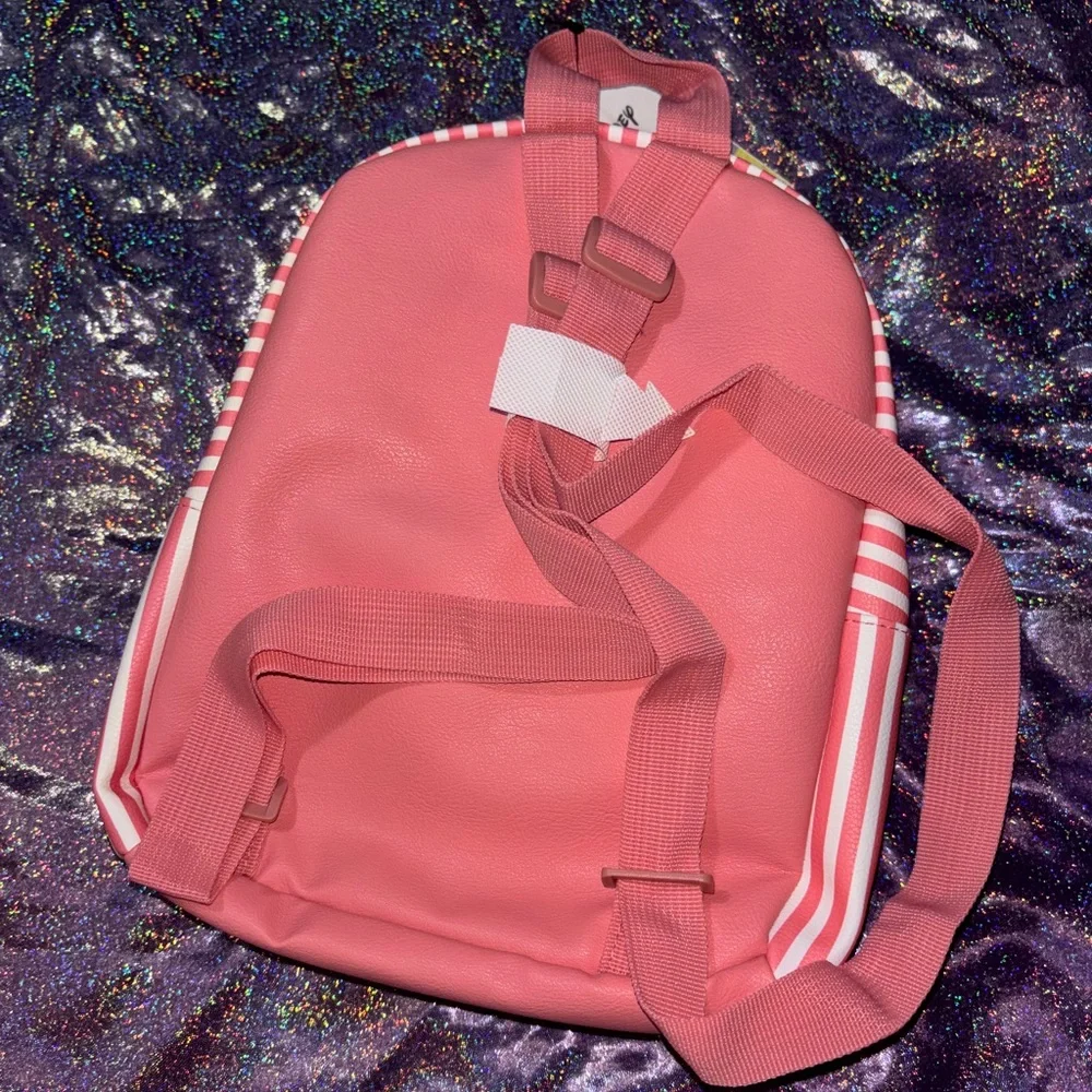 Kids Disney Marie Aristocats Pink Striped Mini Backpack